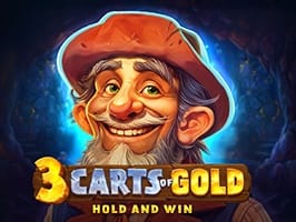 3 Carts of Gold Hold and Win game screenshot